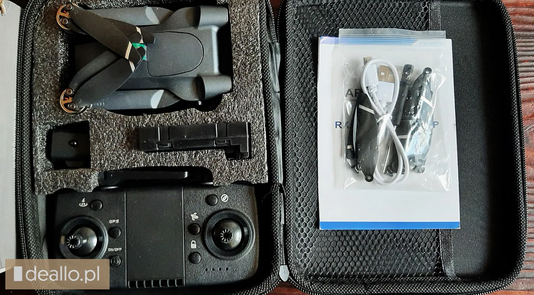 ⭐polecam dobrej klasy nowy -dron gps- eps uav s 136 4k full hd - Zdjęcie 4 - POZNANIAK.NET