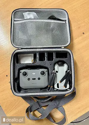[eLicytacje] II licytacja - Dron -Bezzałogowy statek powietrzny DJI MINI 4 PRO ULTRA LIGHT z kontrol - POZNANIAK.NET