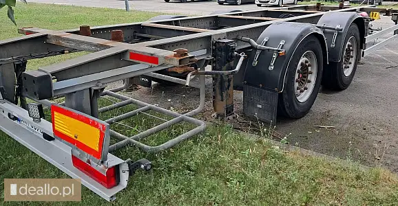 [eLicytacje] II licytacja - Przyczepa ciężarowa marki GNIOTPOL G1216 rocznik 2018 r.  - POZNANIAK.NET