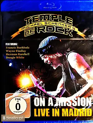 ⭐⭐⭐ Blu Ray-Wspaniały Koncert Michael Schenker Temple of Rock Live In Madrid - POZNANIAK.NET