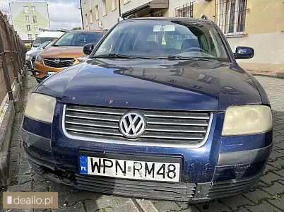 [eLicytacje] II licytacja - Samochód osobowy Volkswagen Passat kombi 2003 - POZNANIAK.NET